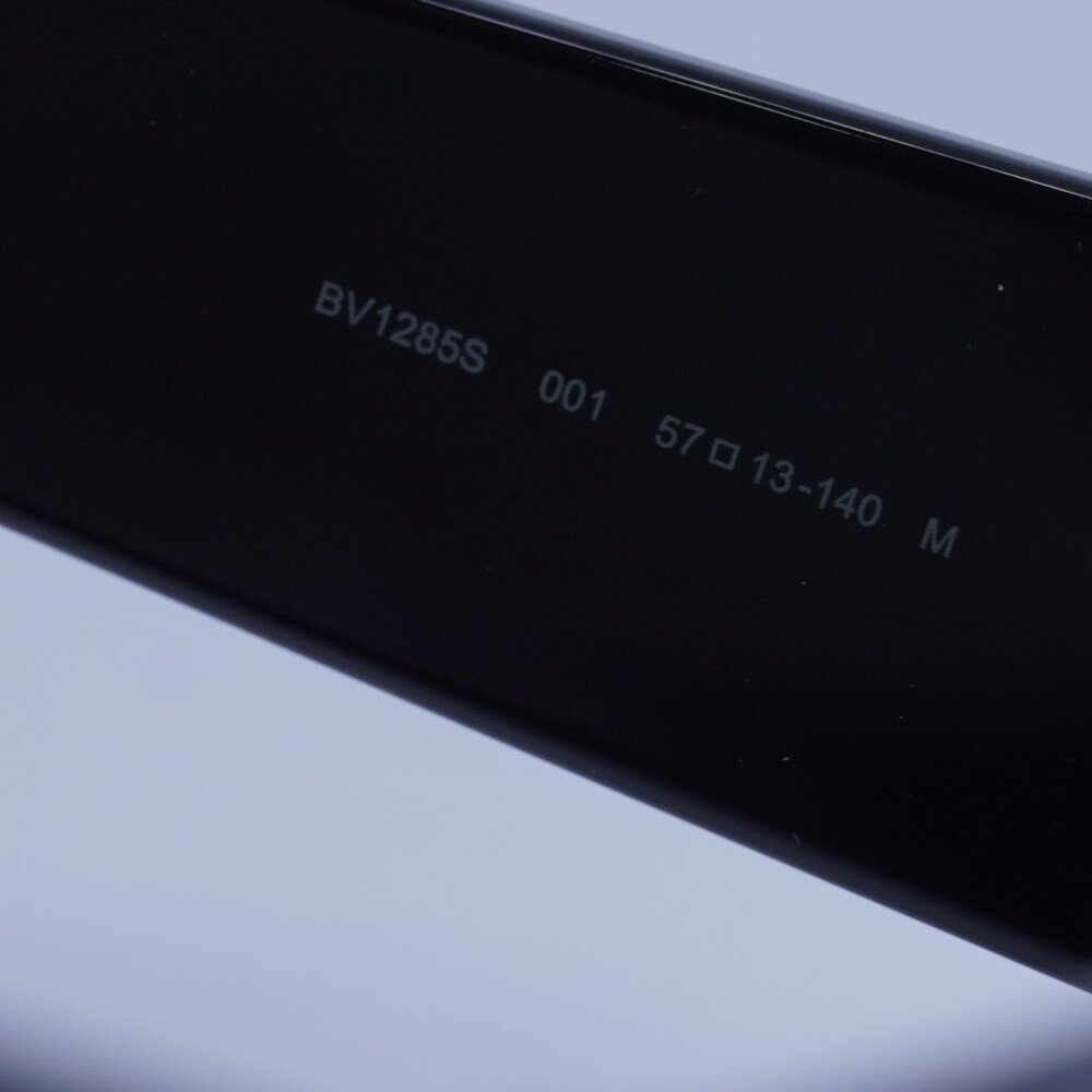 Bottega Veneta BV1285S 001 Square Sunglasses - Black/Grey - Picture 3 of 11